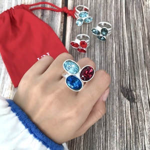 <span class=keywords><strong>Anillo</strong></span> de Lujo Ligero con Logotipo UN50 Original, Chapado en Oro de 18K sobre Cobre, Regalo de Joyería, Se Puede Solicitar el Catá<span class=keywords><strong>logo</strong></span> UN50 al Vendedor - Product Image 5