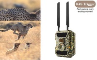 Celular al aire libre 4 G vida salvaje animal detector satélite juego Cámara rastro cámara con tarjeta SIM