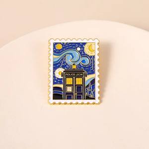 定制珐琅别针和金胸针制造商 - 定制徽标金属纪念别针，用于促销礼品 - Product Image 6