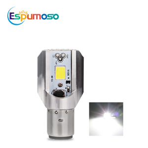 Đèn LED xe máy H4 BA20D COB Đèn pha xe máy tự động 12V Đèn LED xe điện Bộ chuyển đổi động cơ điện - Product Image 5