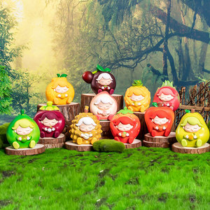 Yu Mo Craft Vitamin C Paradise Blind Box Figurines en résine Ornements de collection Cadeau pour enfants de 8 à 13 ans - Product Image 1