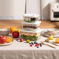 AI Authentieke Nieuwe Product Koelkast Vershoudende Vacuüm Verzegelde Containers Elektrische Pomp