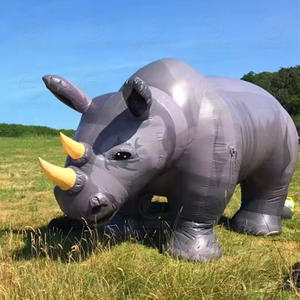 Grands modèles gonflables d'éléphant, <span class=keywords><strong>de</strong></span> requin, <span class=keywords><strong>de</strong></span> rhinocéros, d'hippopotame, <span class=keywords><strong>de</strong></span> tortue et <span class=keywords><strong>de</strong></span> <span class=keywords><strong>girafe</strong></span> pour la décoration publicitaire - Product Image 3