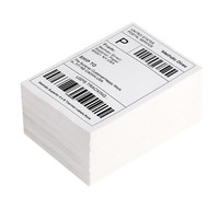 Papier pour étiquettes d'expédition / Papier pour étiquettes adhésives / Papier pour étiquettes d'imprimante / Papier pour étiquettes thermiques / Rouleau de papier pour étiquettes