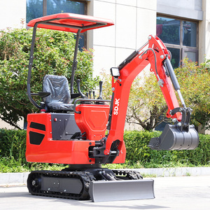Bestselling Products Hydraulic Mini Digger Excavator Excavation <b>Machine</b> Earth-moving Machinery Farm Sdjk with Attachments - Product Image 4