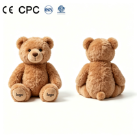 En gros, faible MOQ : Ours en peluche personnalisés, jouets en peluche, coussin de compagnie, cadeau d'anniversaire et de Saint-Valentin