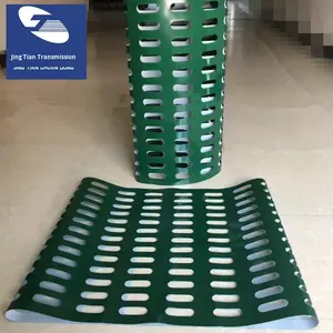 Nieuwe duurzame PVC 1-laags geperforeerde transportband met automatische laserperforatie voor papiermontagemachine snijservice - Product Image 4