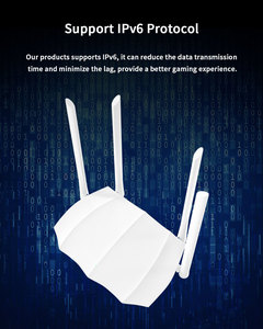 เท็น <span class=keywords><strong>AC5</strong></span>เราเตอร์ AC5S เวอร์ชันภาษาอังกฤษเราเตอร์ไร้สาย Wi-Fi แบนด์อัจฉริยะ1200Mbps 4 * 5dBi - Product Image 5