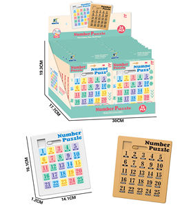 Juego de Rompecabezas Magnético Deslizante Inteligente de Matemáticas 3x3 4x4 5x5, Juguetes de Rompecabezas Klotski - Product Image 4