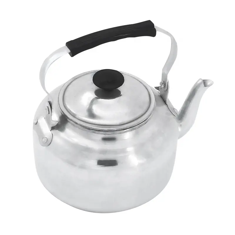 מתכת תה קומקום עבור תנור נירוסטה קומקום מים קמפינג אלומיניום קומקום