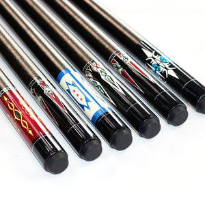 Taco <span class=keywords><strong>de</strong></span> <span class=keywords><strong>Billar</strong></span> Económico <span class=keywords><strong>de</strong></span> Alta Calidad en Colores Mixtos, Madera <span class=keywords><strong>de</strong></span> Arce, 2 Piezas con Punta <span class=keywords><strong>de</strong></span> 13mm en Venta - Product Image 3