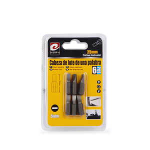 Punte per Cacciavite a Testa Piatta Erpsl, Set da 6 Pezzi, 5mm 25mm, Qualità Industriale, 12 Pezzi per Vassoio - Product Image 2
