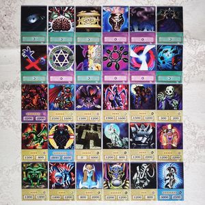 Yu-Gi-Oh DIY 100 Cartes Édition Duel Monsters avec <span class=keywords><strong>Dragon</strong></span> <span class=keywords><strong>Blanc</strong></span> <span class=keywords><strong>aux</strong></span> <span class=keywords><strong>Yeux</strong></span> Bleus Magicien Sombre Vente Chaude Produit Laqué - Product Image 5