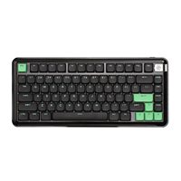 YUNZII L75 Düşük Profil Kablosuz Mekanik Klavye, %75 Taşınabilir, Üç Modlu Conta Yapısı, Özelleştirilebilir RGB Arkadan Aydınlatmalı Oyun Klavyesi