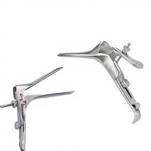 Spéculum vaginal Cusco en acier inoxydable, instrument chirurgical gynécologique manuel, certifié CE, classe I, certifié ISO13485, 1 an - Product Image 3