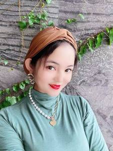 Women's New Wholesale Ethnic Woven Indian Muslim Style Headscarf <b>Hat</b> - Product Image 3