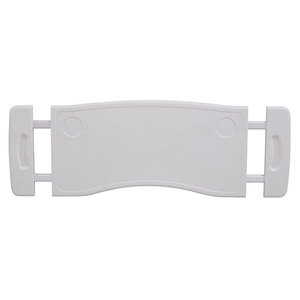 Table d'hôpital rectangulaire avec structure en acier pour adultes et personnes âgées, blanche standard KJW-MT01 - Product Image 1