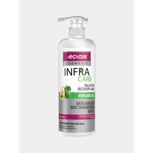 Crema Acondicionadora para el Cabello con Aceite de Aguacate para un Cabello Suave y Liso y Tratamiento de Alisado del Cabello - INFRA CARE 900 ml - Product Image 1