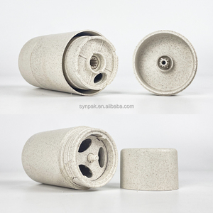 60ml rơm lúa mì Chất liệu bơm lại rỗng khử mùi dính ống sinh thái xoắn lên nhựa mỹ phẩm container xi lanh chai - Product Image 4