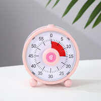 Minuteur visuel de compte à rebours de 60 minutes, alimenté par piles, silencieux, outil de gestion du temps pour enfants, étude, salle de classe, cuisine, cuisson, TDAH