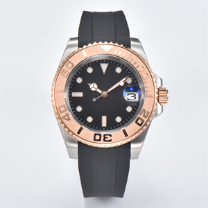 2026 Men's Luxury Sports Mechanical Watch Hot Selling Waterproof Analog with Luminous Rubber Strap <b>Automatic</b> <b>Wristwatch</b> - Product Image 1