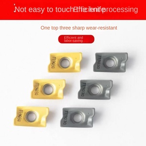 מקדח כרסום CNC דגם APKT1705PER-EM לעיבוד חלקי פלדה במחרטה, אוניברסלי, זווית R08, סוג חריץ K, תוצרת סין - Product Image 2