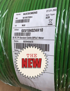6XV1840-2AH10ดั้งเดิมสายอีเธอร์เน็ต FC TP มาตรฐาน GP 2x2 (PROFINET Type A) สำหรับการติดตั้ง TP ควบคุมอุตสาหกรรม - Product Image 4