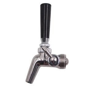 304 robinet <span class=keywords><strong>à</strong></span> bière en acier inoxydable robinet de contrôle de débit fût robinet avec poignée EN ABS pour le taraudage chambre - Product Image 1