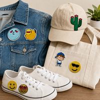 Patchs brodés de forme personnalisée, thermocollants, découpés à la chaleur, pour vêtements d'enfants, vestes, sacs à dos, accessoires vestimentaires
