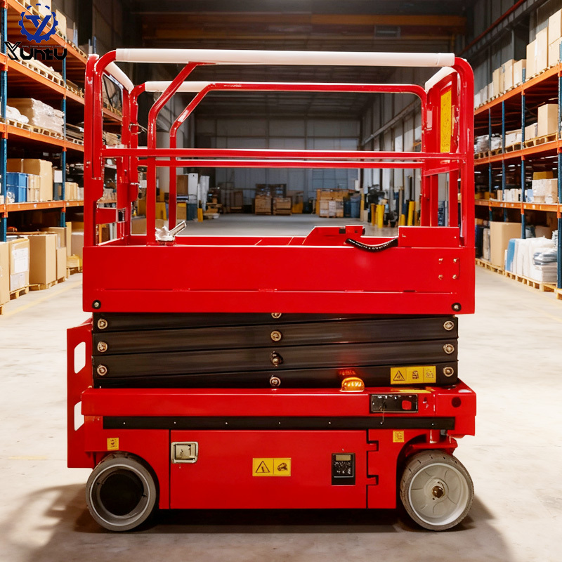 Fast Shipping 4-16m Hydraulic Automatic Steel Scissor Lift For Construction Mobile Electric Scissor Lift Platform · image 5
