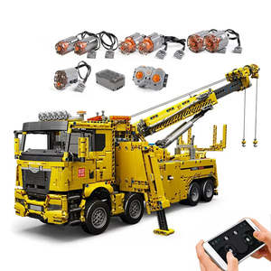 Mould King 17028 Blocchi RC Gru Camion dei <span class=keywords><strong>Pompieri</strong></span> Torre Vigili del Fuoco 4883 Pezzi Mattoncini Giocattoli Antincendio per Bambini - Product Image 1