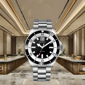 Montre à mailles lumineuses au cadran minimaliste conçue pour les soirées élégantes - Product Image 1