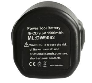 9.6V 2.5 ahisi ulang baterai Ni-MH untuk Dewat alat bor pengganti paket baterai untuk Dewat De9036 De9061 De9062 Dw9061 Dw9062 - Product Image 4