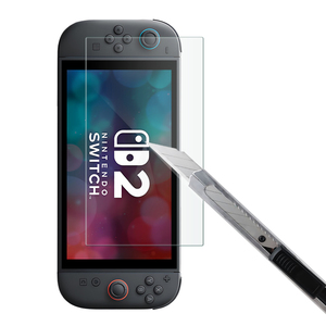 Protection d'écran pour <span class=keywords><strong>Switch</strong></span> 2, film protecteur en verre trempé HD transparent anti-rayures pour écran <span class=keywords><strong>de</strong></span> <span class=keywords><strong>Switch</strong></span> 2 - Product Image 4