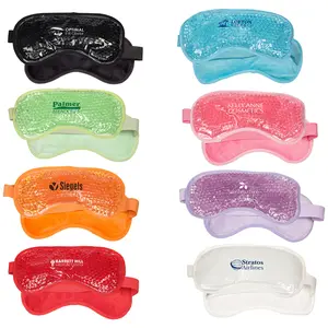 Chaud/Froid En Peluche Yeux Masques avec Support En Peluche Logo Personnalisé et Couleur De Gel