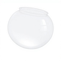 Aquarium rond transparent en acrylique anti-chute de haute qualité Jeneca avec boîte, durable et écologique pour salon et patio