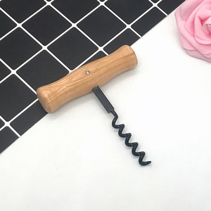 <span class=keywords><strong>Tire</strong></span>-<span class=keywords><strong>bouchon</strong></span> à l'ancienne avec manche en bois petits outils pour ouvre-bouteille de vin Ouvre-bouteille de vin - Product Image 5
