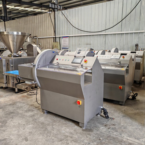 เครื่องตัดไส้กรอกแช่แข็งแบบอุตสาหกรรมเครื่องหั่นเนื้อแช่แข็งเครื่องตัดเนื้อเบอร์เกอร์สำหรับโรงงานแปรรูปเนื้อสัตว์ - Product Image 4