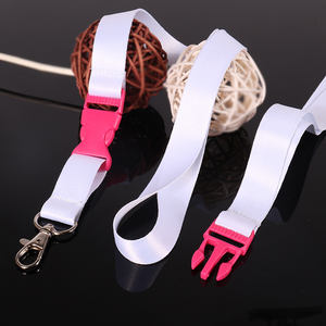 الحبل البوليستر معرف مضحك تخصيص الحبل الأبيض مع الشعار - Product Image 4