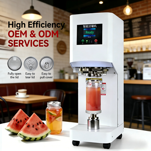 Máquina Selladora de Latas Rotativa Portátil y Ligera, Selladora Automática de Latas de Plástico PET para Venta Ambulante - Product Image 2