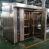 Nueva Horno Comercial Grande de Aire Caliente Darepa, Carro de Horno Turco para Pan, Máquina Rotatoria de Horneado para Necesidades de Horneado Localizado, Portátil de Acero Inoxidable