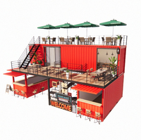 Vente en gros d'usine, livraison rapide, pavillon de transport pop-up de 10 pieds et 20 pieds, maison en panneaux sandwich, restaurant, magasin, conteneur d'expédition
