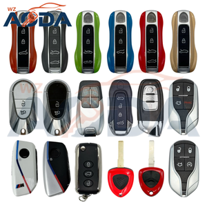 Magnifique coque de clé de voiture à 4 boutons, coque de clé intelligente pour clé Ferrari, pour la création de cadre artistique - Product Image 5