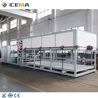 Machine industrielle de fabrication de blocs de glace de 1 à 20 tonnes avec conception thermique professionnelle pour usine de fabrication de glace