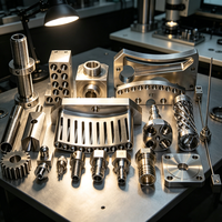 Pièces d'essieu différentiel en acier inoxydable usinées CNC de haute précision sur mesure pour services de fabrication