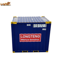 Conteneur Offshore Sec Fermé de 3m (10 pieds) Conforme aux Normes DNV 2.7-1 et ISO 18055