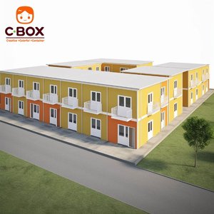 Cbox, Edificios Modulares Prefabricados Ecológicos, Unidad de Vivienda de Lujo, Apartamento para Personal de Resort, Unidad de Aislamiento, Casa Contenedor Desmontable - Product Image 3