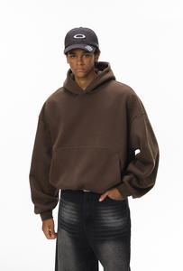 Felpe con Cappuccio Corte Invernali da Uomo, Spesse e Calde in Pile, Stile Casual <span class=keywords><strong>Oversize</strong></span> Hip Hop - Product Image 3