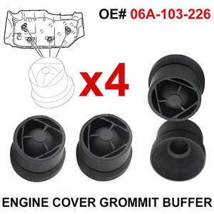 แผ่นยาง06A103226กันกระแทกแรงสั่นสะเทือนของเครื่องยนต์อะไหล่ Guangyi EPDM สำหรับ Volkswagen Audi Skoda - Product Image 4