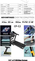Tapis de Course Électrique Automatique CIAPO C2 avec Inclinaison, Équipement Sportif d'Exercice et de Fitness